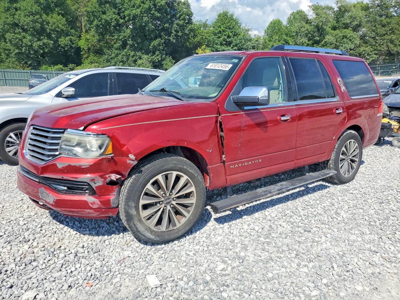 2015 Lincoln Navigator Темно-бордовый vin: 5LMJJ2JT2FEJ12258