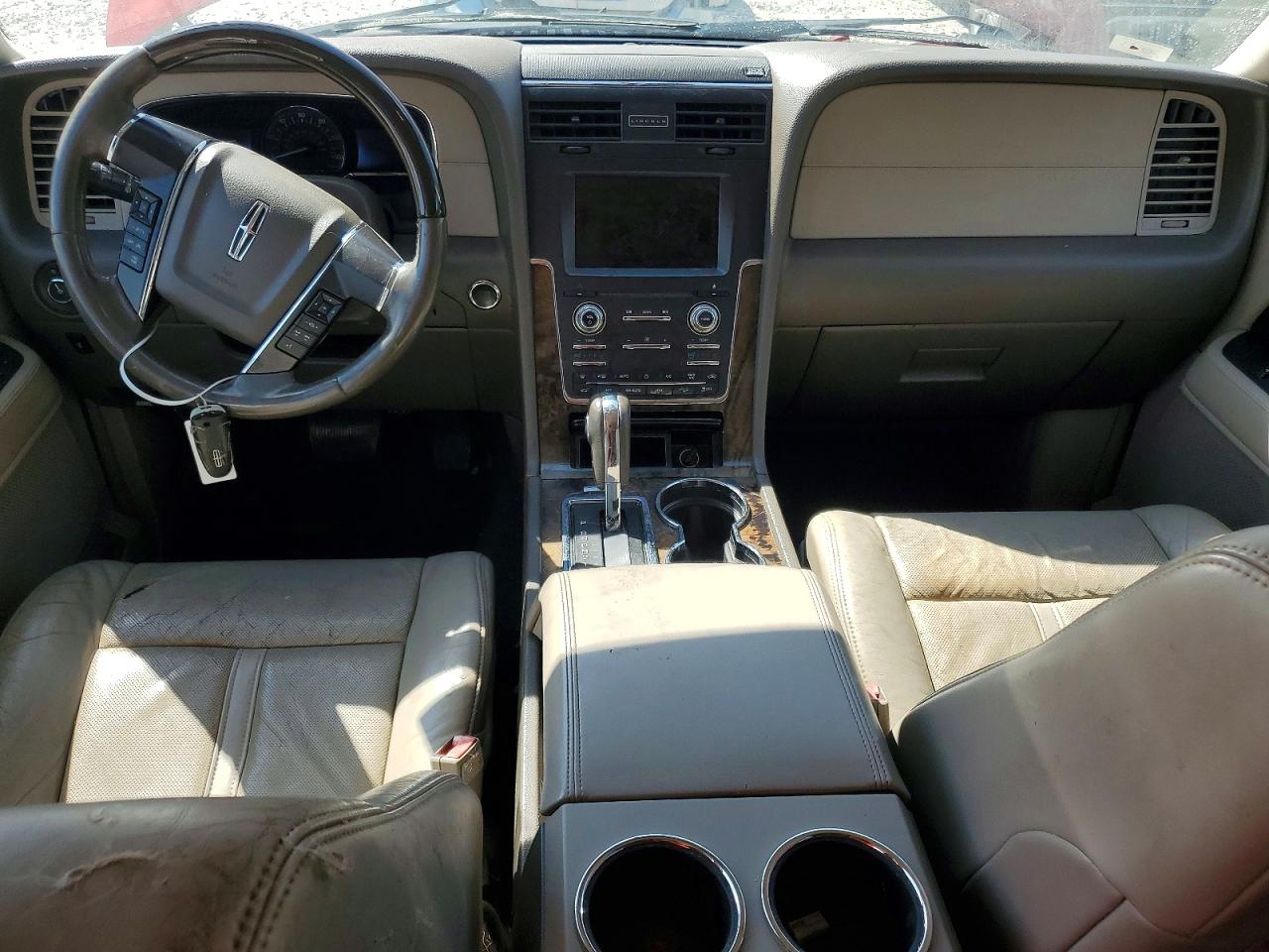 2015 Lincoln Navigator Темно-бордовый vin: 5LMJJ2JT2FEJ12258
