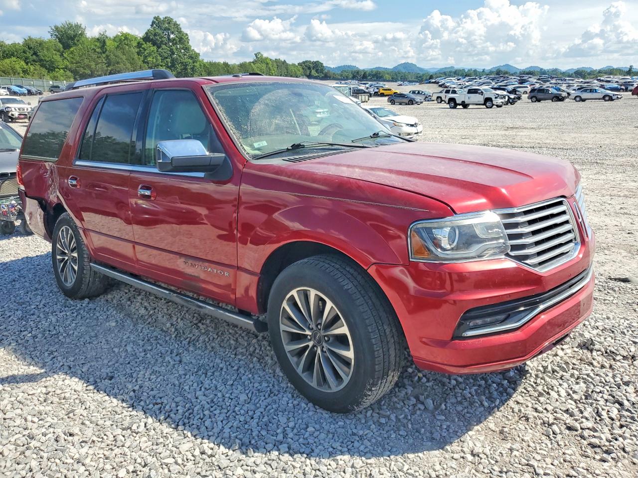 2015 Lincoln Navigator Темно-бордовый vin: 5LMJJ2JT2FEJ12258