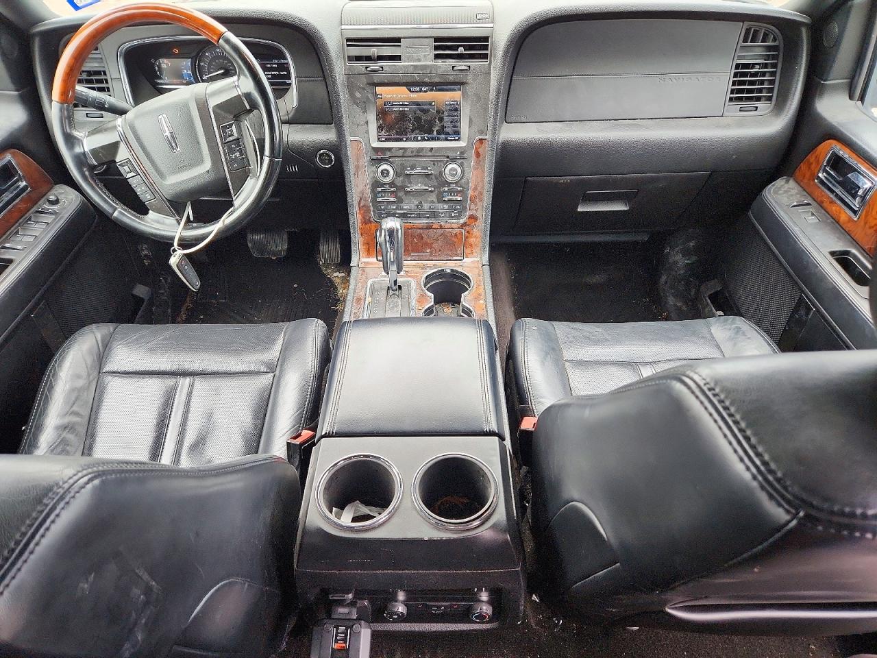 2015 Lincoln Navigator Black vin: 5LMJJ2JT3FEJ03150