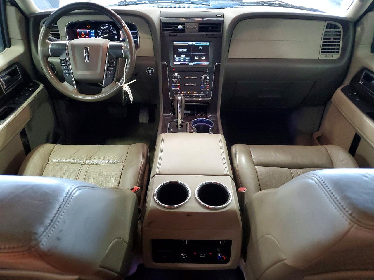 2015 Lincoln Navigator Белый vin: 5LMJJ2JT3FEJ13113