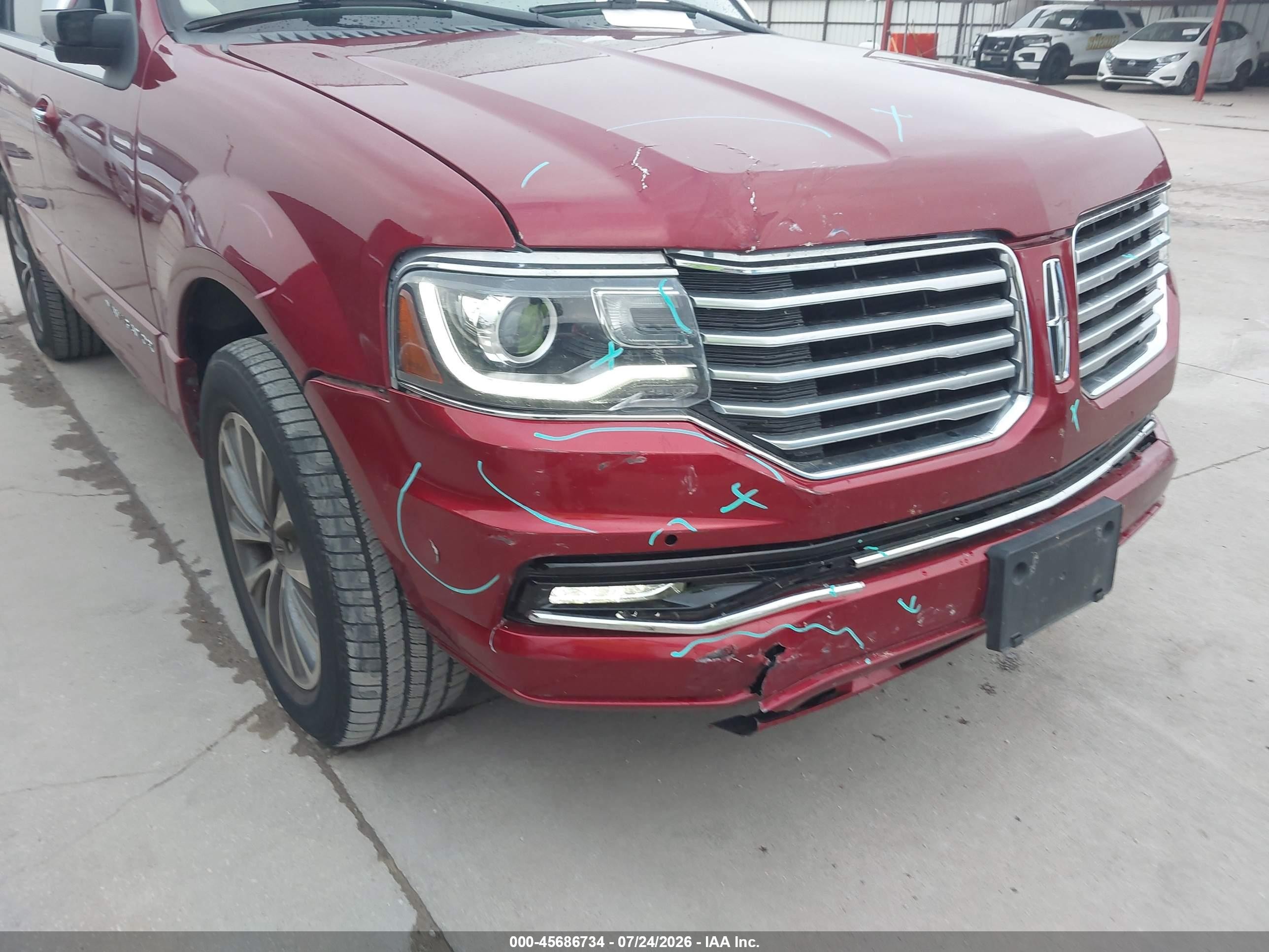 2015 Lincoln Navigator   Burgundy vin: 5LMJJ2JT6FEJ05345