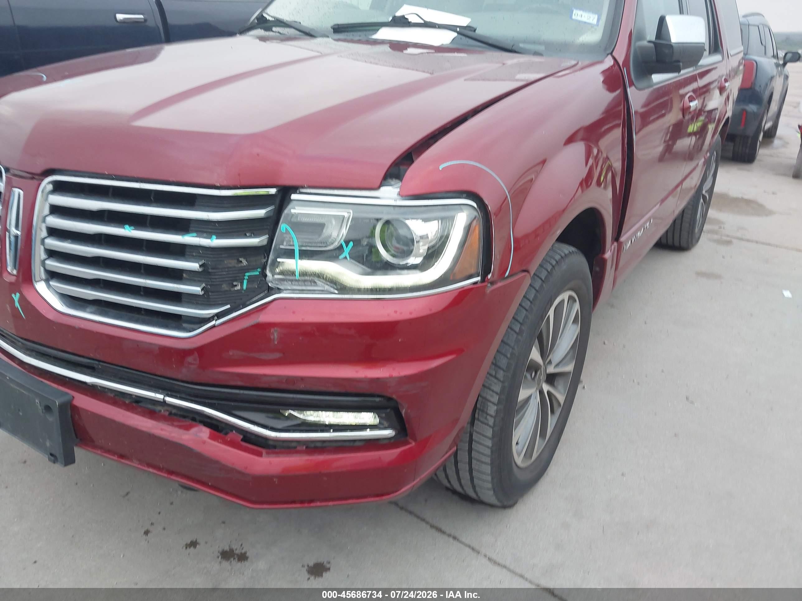 2015 Lincoln Navigator   Burgundy vin: 5LMJJ2JT6FEJ05345