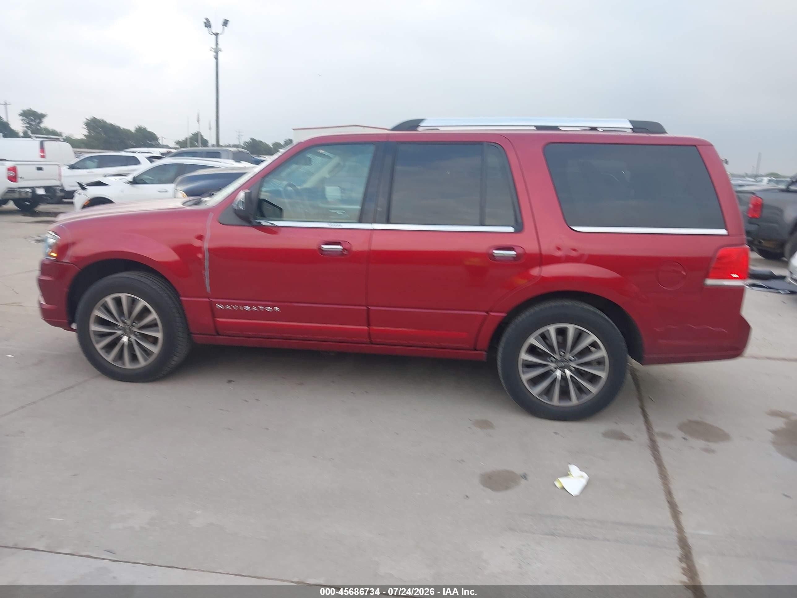 2015 Lincoln Navigator   Burgundy vin: 5LMJJ2JT6FEJ05345