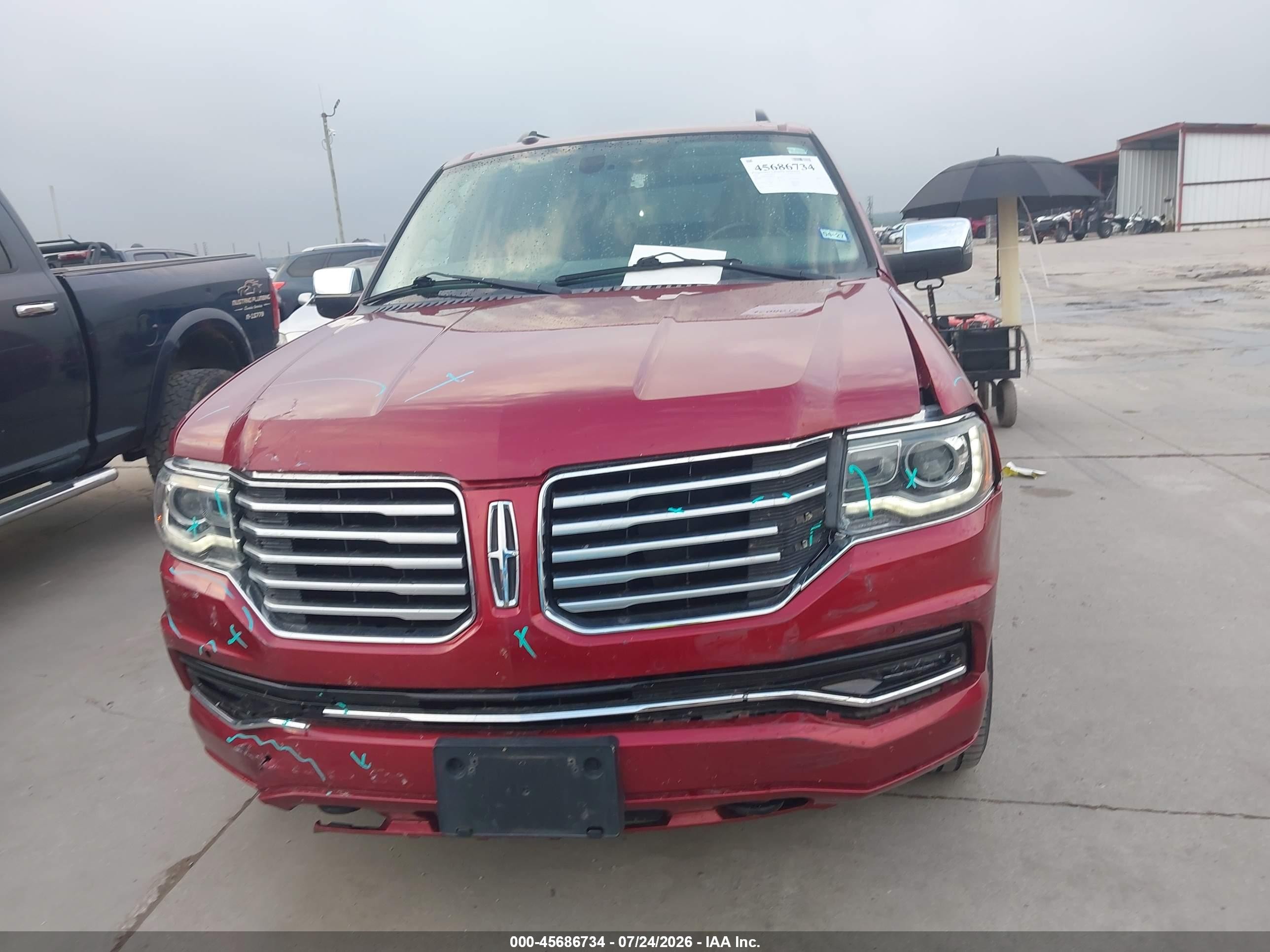 2015 Lincoln Navigator   Burgundy vin: 5LMJJ2JT6FEJ05345