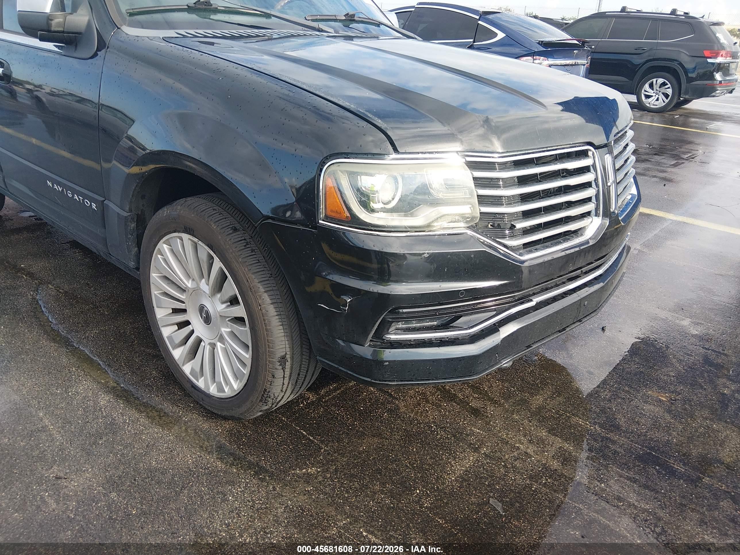2015 Lincoln Navigator   Black vin: 5LMJJ2JT8FEJ02608