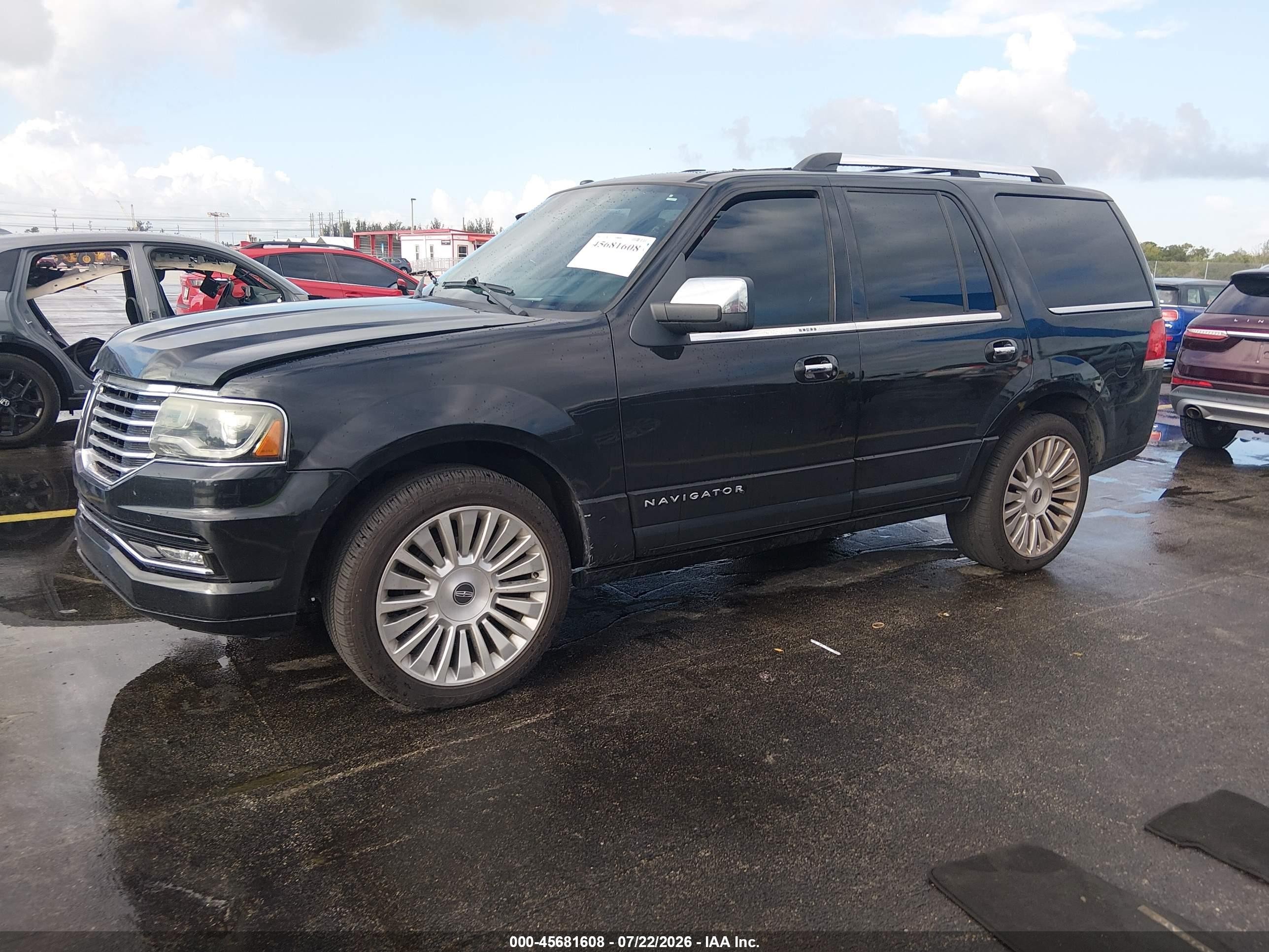 2015 Lincoln Navigator   Black vin: 5LMJJ2JT8FEJ02608