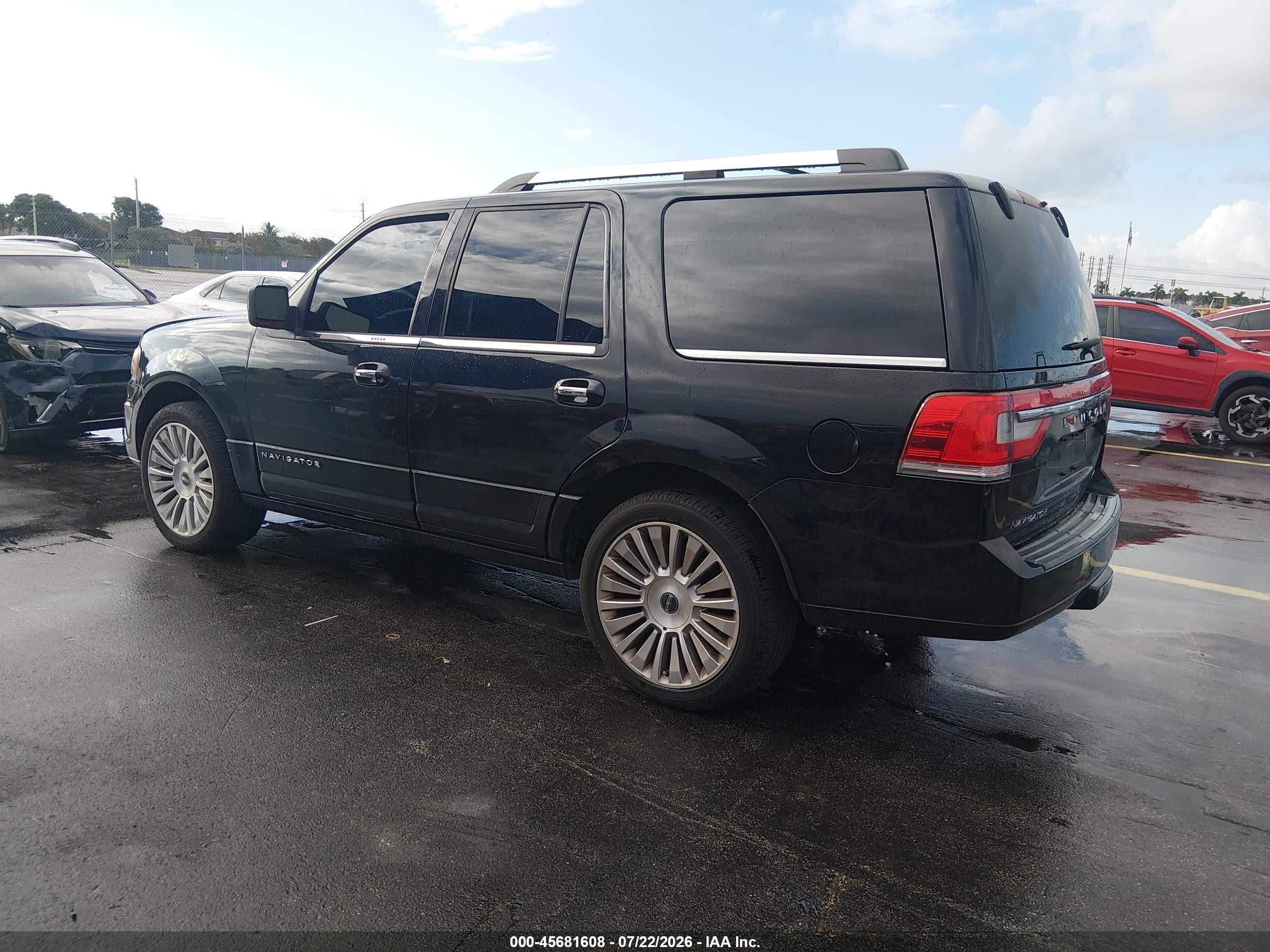 2015 Lincoln Navigator   Black vin: 5LMJJ2JT8FEJ02608