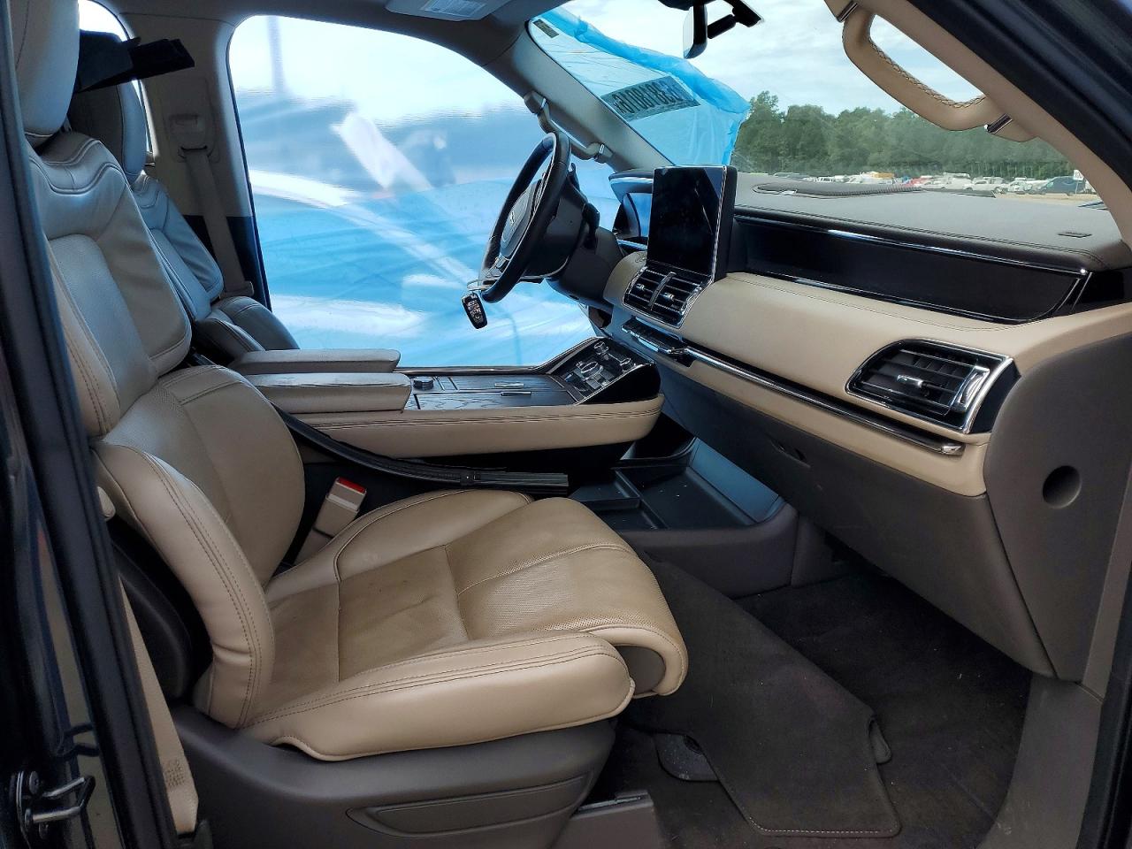 2024 Lincoln Navigator Reserve Blue vin: 5LMJJ2LG7REL24030