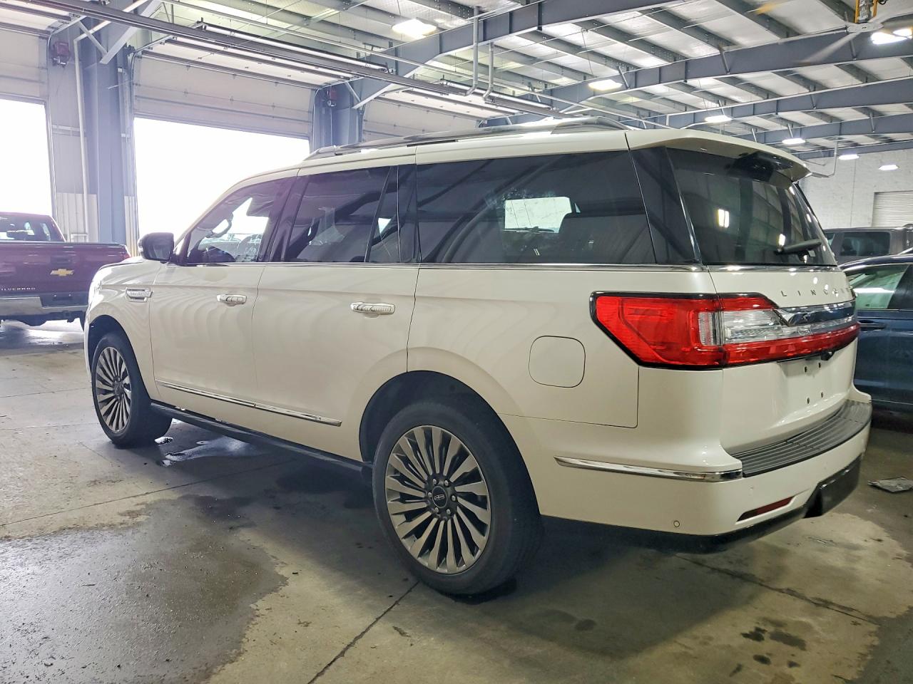2018 Lincoln Navigator Reserve White vin: 5LMJJ2LT3JEL02589