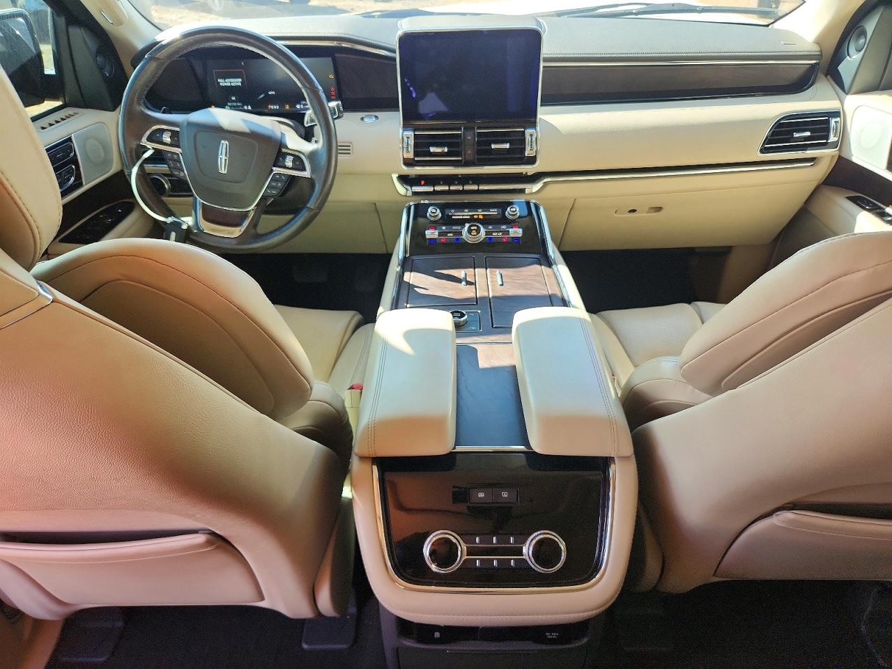 2020 Lincoln Navigator Reserve White vin: 5LMJJ2LT6LEL19373
