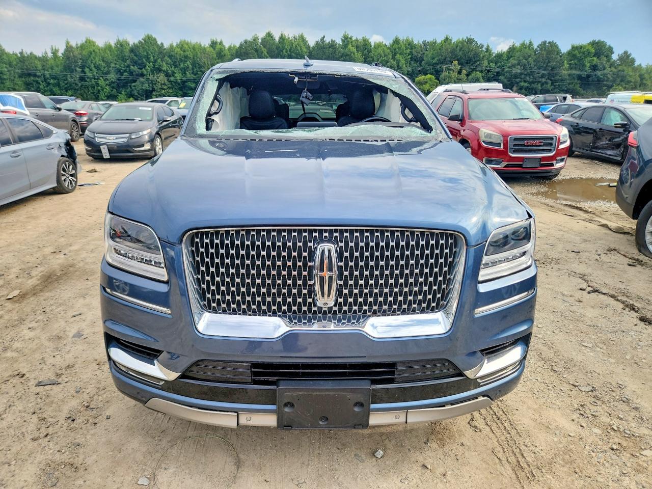 2020 Lincoln Navigator Reserve Blue vin: 5LMJJ2LT8LEL22887