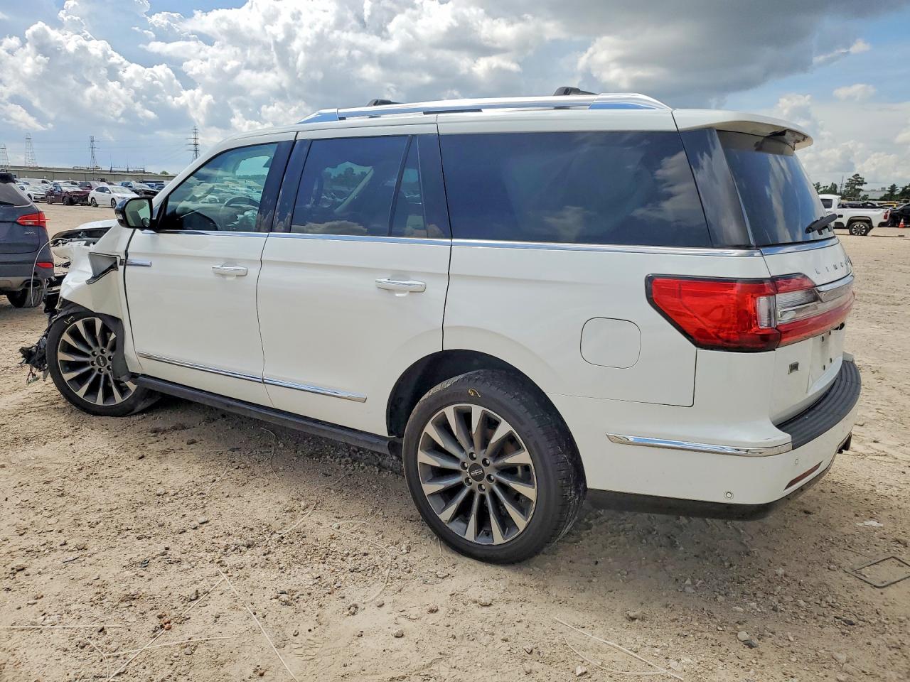 2021 Lincoln Navigator Reserve Белый vin: 5LMJJ2LT8MEL18419