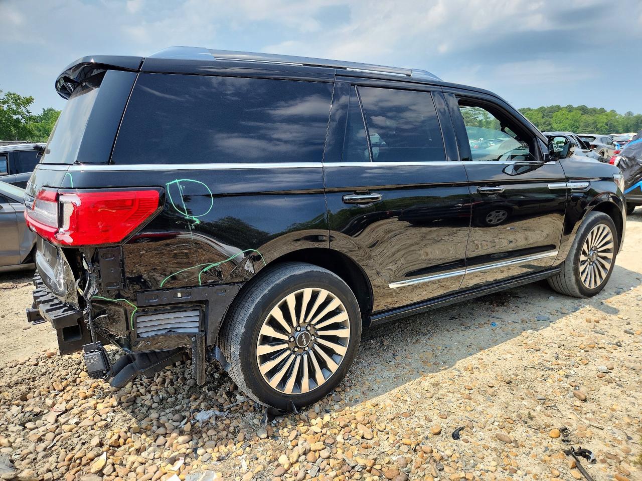 2020 Lincoln Navigator Reserve Черный vin: 5LMJJ2LT9LEL05435