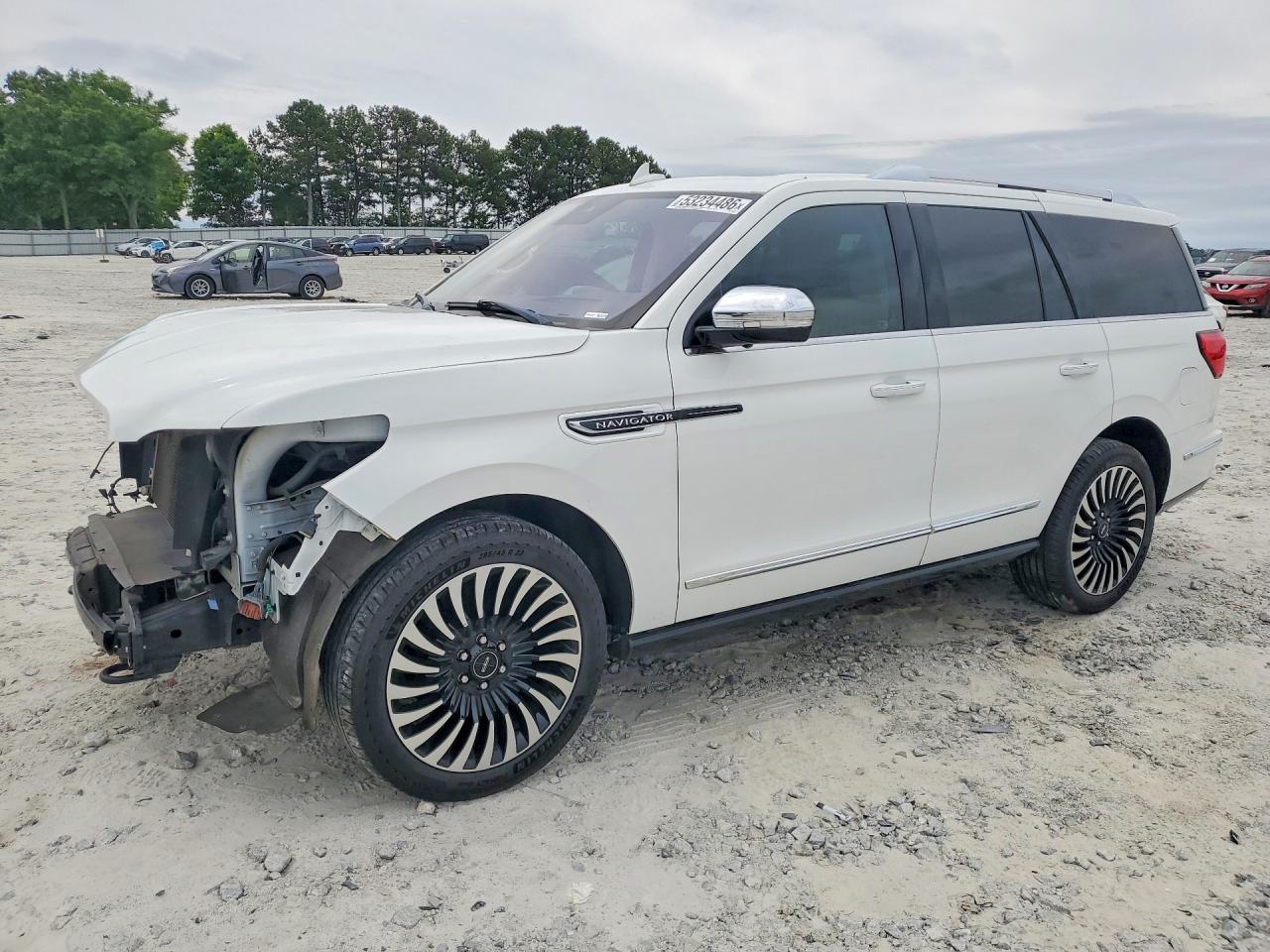 2020 Lincoln Navigator Black Label White vin: 5LMJJ2TTXLEL11681
