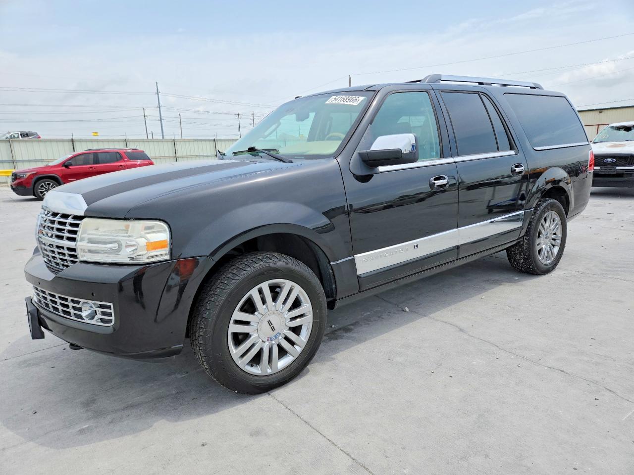2010 Lincoln Navigator L Black vin: 5LMJJ3H50AEJ02043