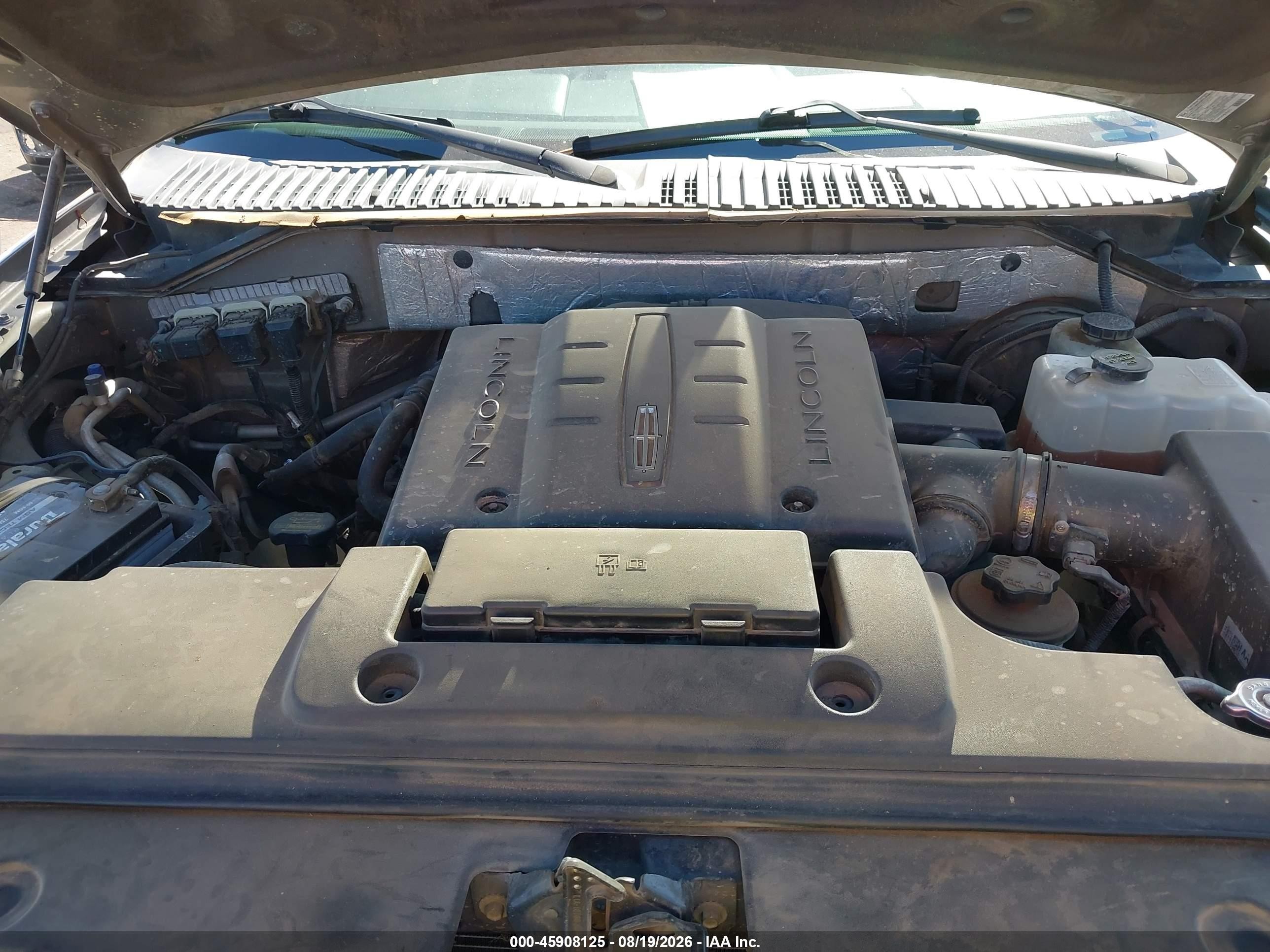 2013 Lincoln Navigator L Gray vin: 5LMJJ3H56DEL02042