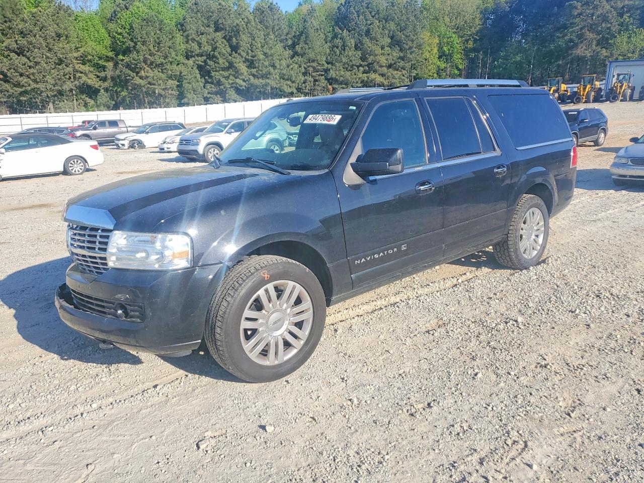 2014 Lincoln Navigator L Black vin: 5LMJJ3H56EEL05332