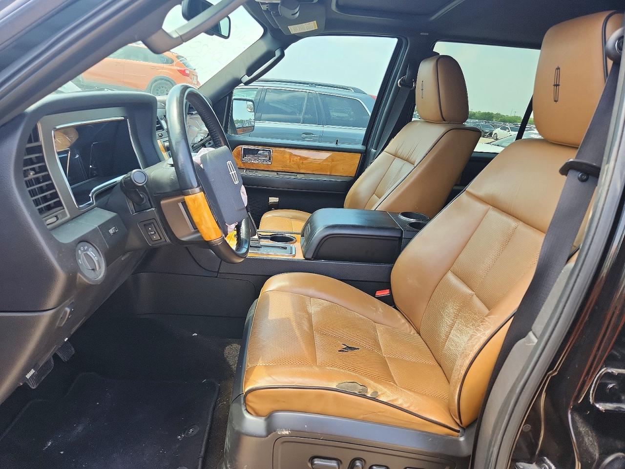 2013 Lincoln Navigator L Black vin: 5LMJJ3H57DEL04205