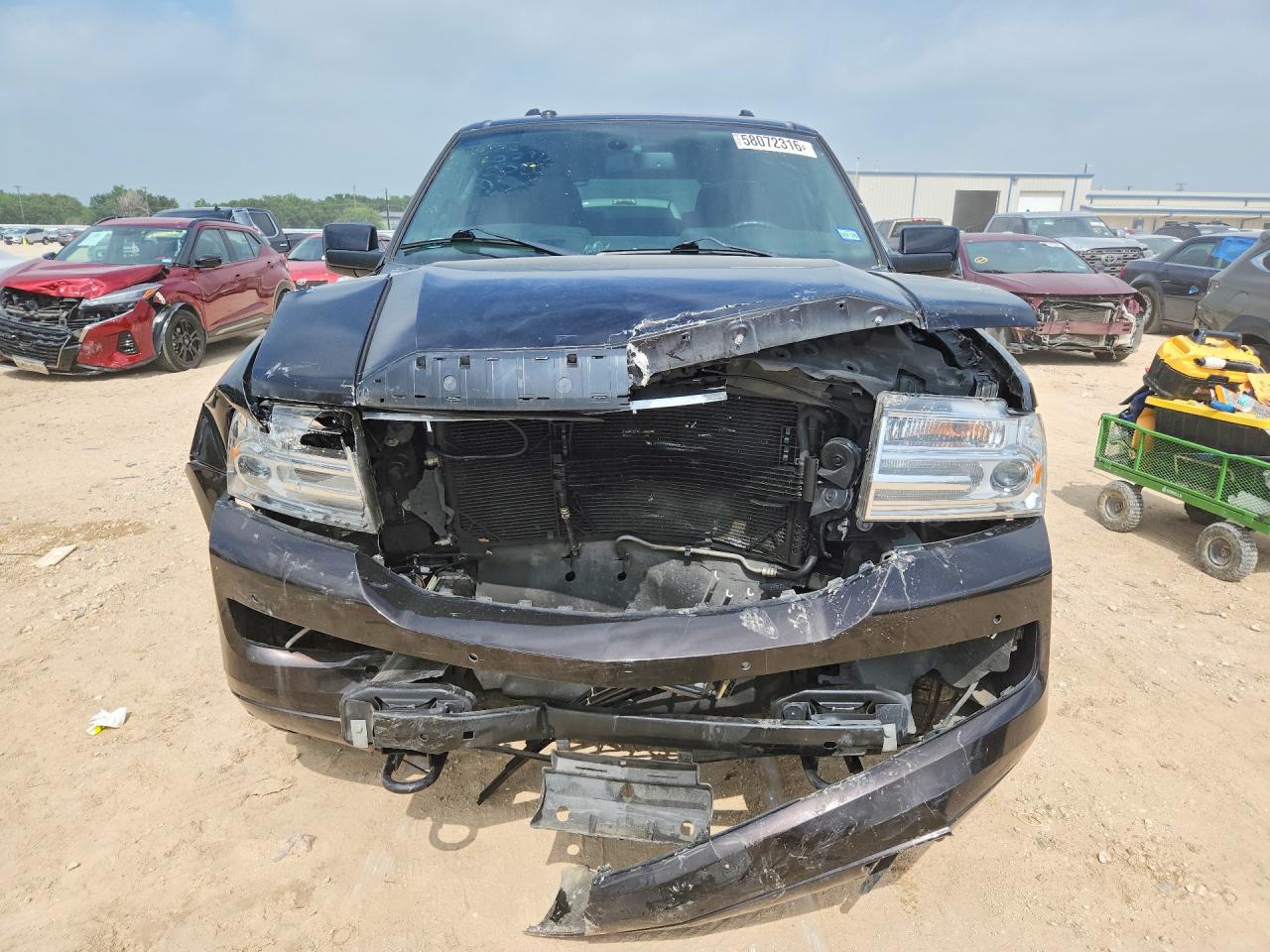 2013 Lincoln Navigator L Black vin: 5LMJJ3H57DEL04205