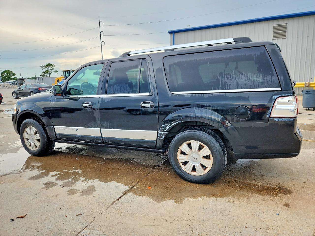 2013 Lincoln Navigator L Black vin: 5LMJJ3H58DEL04763