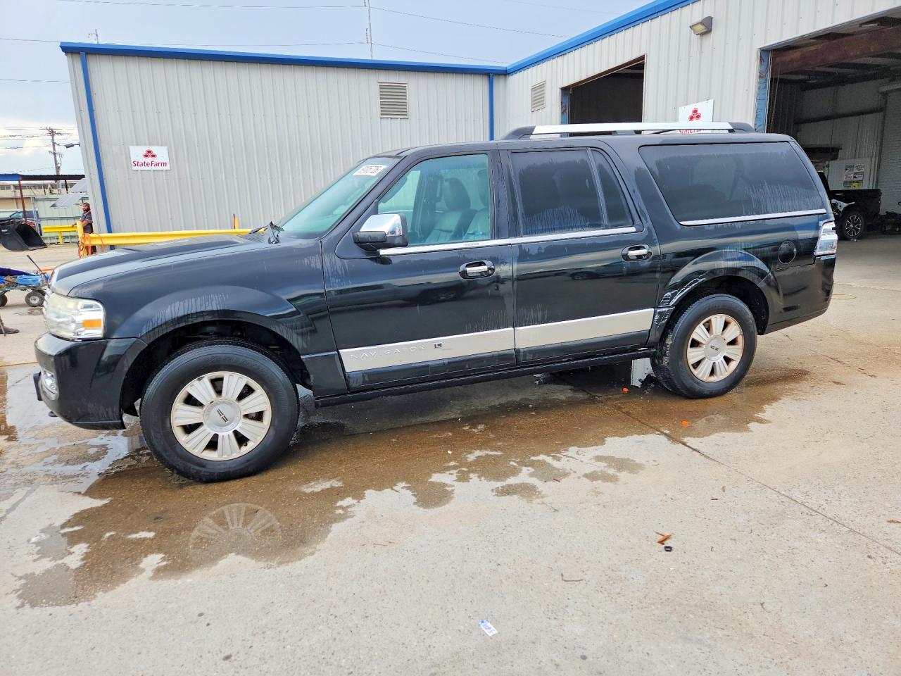 2013 Lincoln Navigator L Black vin: 5LMJJ3H58DEL04763