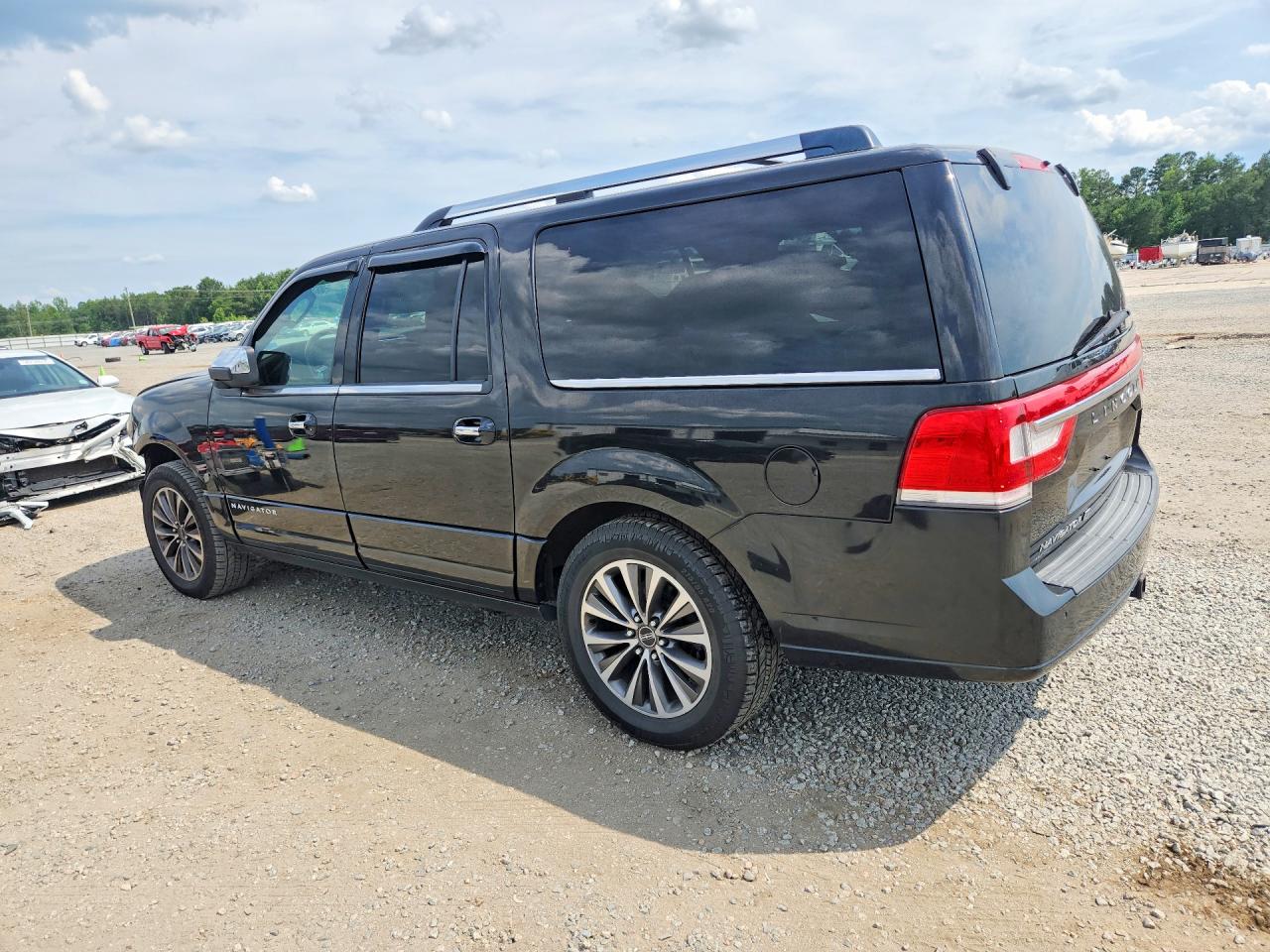 2015 Lincoln Navigator L Black vin: 5LMJJ3HT4FEJ03895