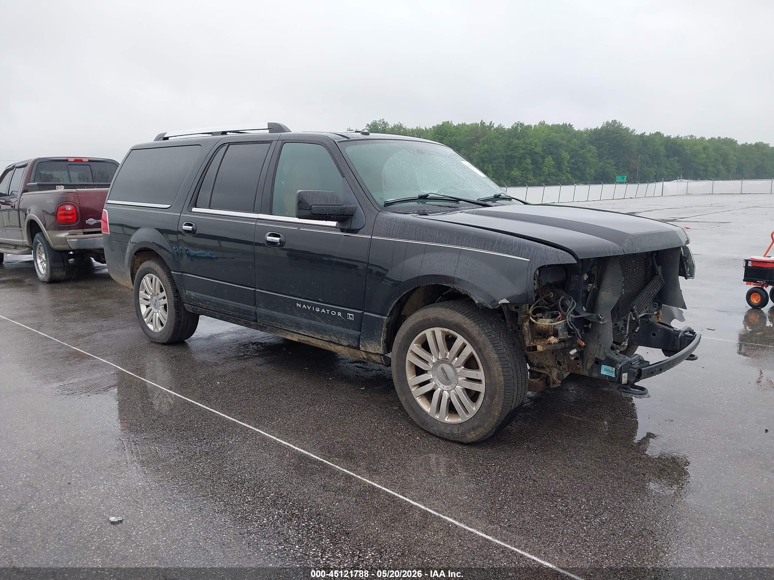 2012 Lincoln Navigator L   Black vin: 5LMJJ3J50CEL02644