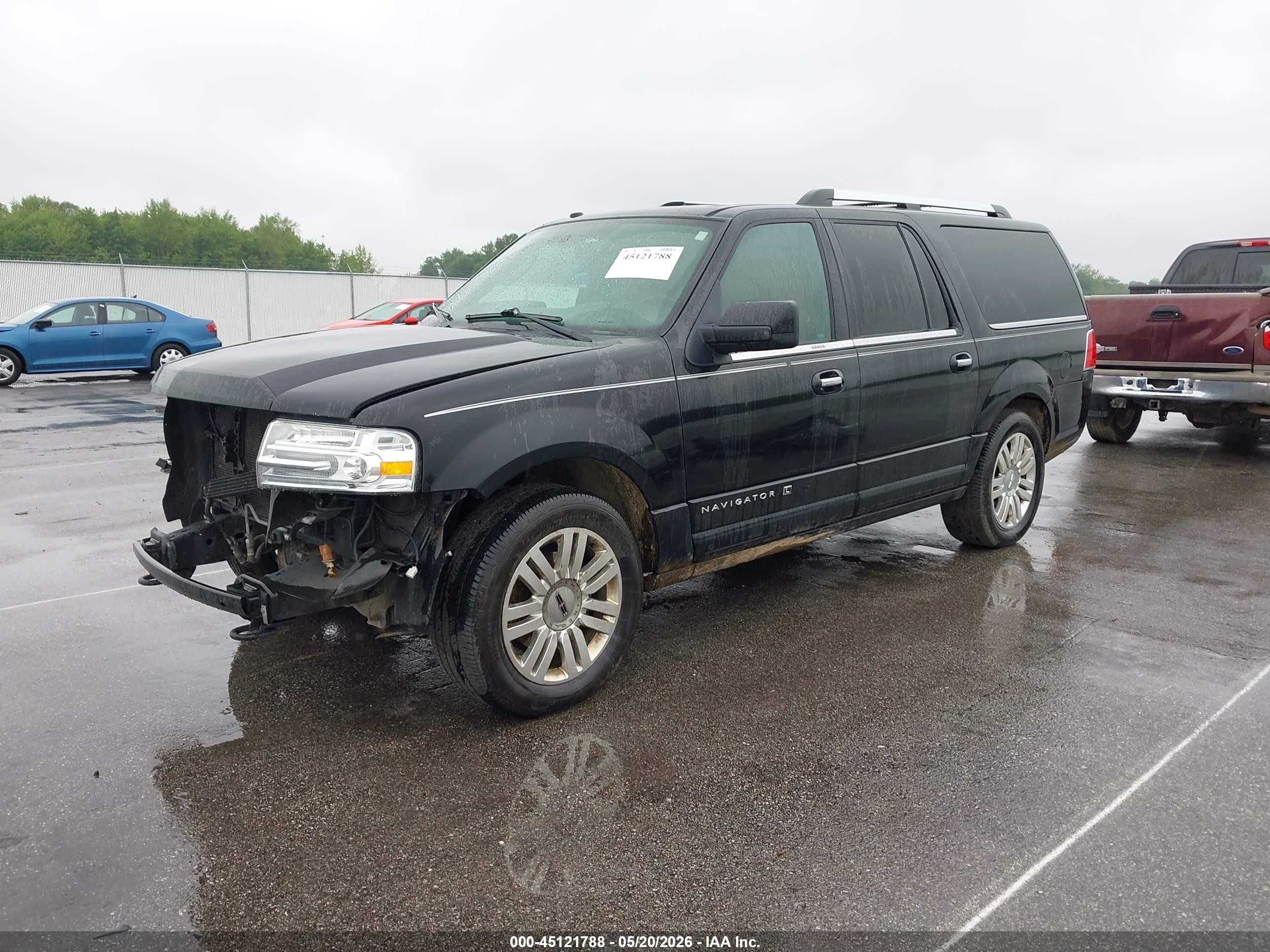 2012 Lincoln Navigator L   Black vin: 5LMJJ3J50CEL02644