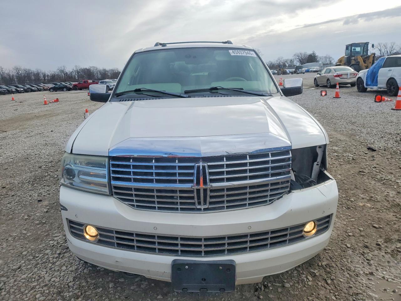 2010 Lincoln Navigator L White vin: 5LMJJ3J51AEJ01896