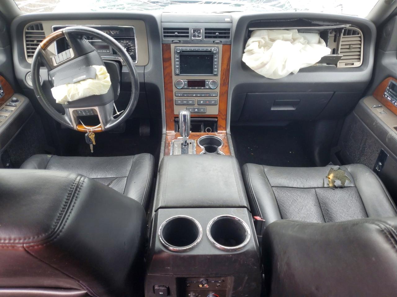 2012 Lincoln Navigator L Черный vin: 5LMJJ3J51CEL08663