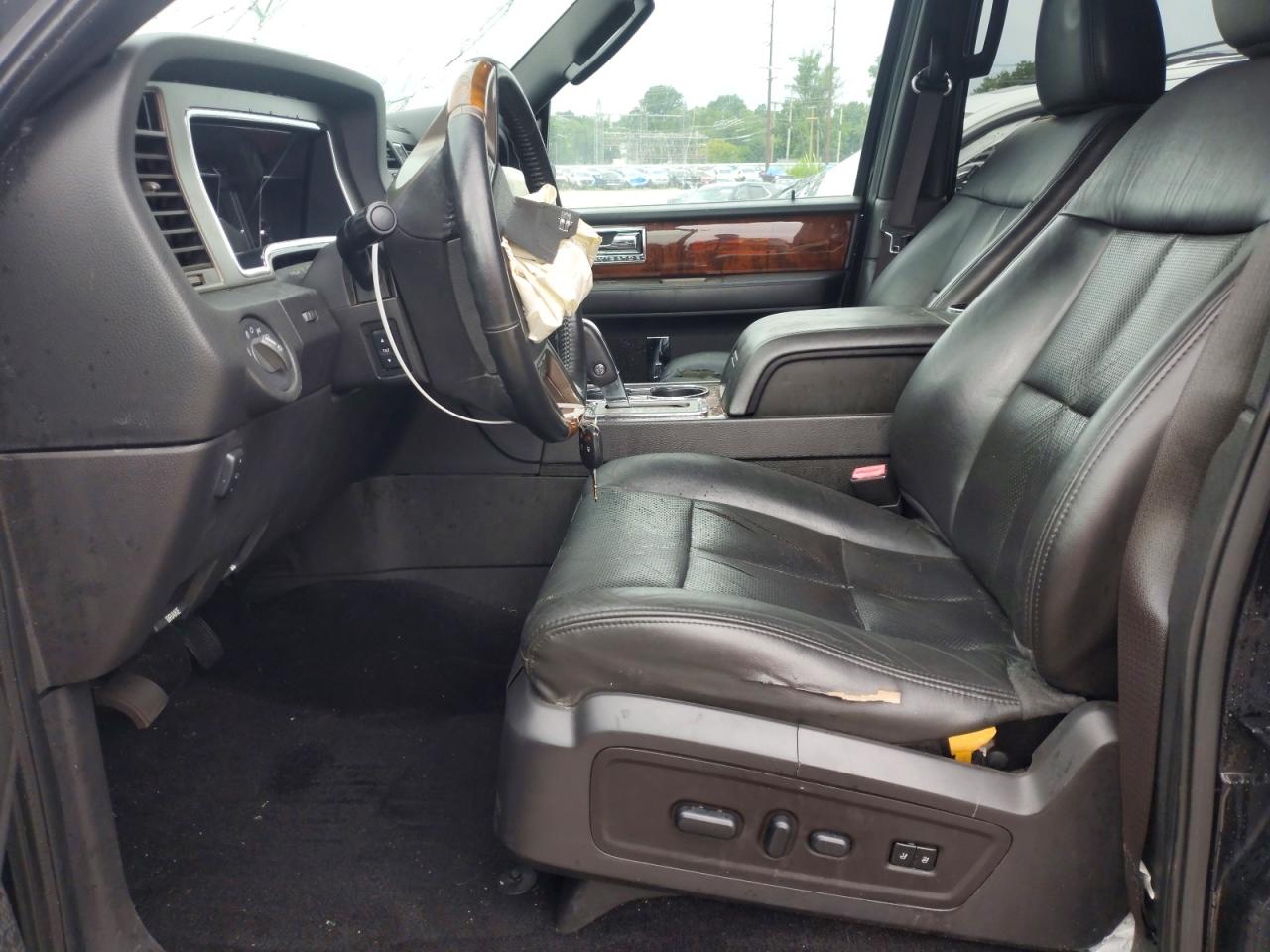 2012 Lincoln Navigator L Черный vin: 5LMJJ3J51CEL08663