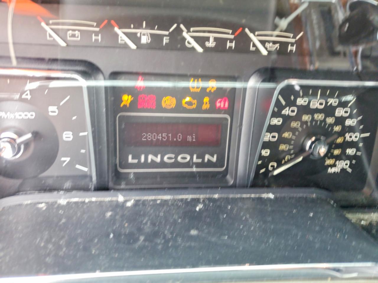 2012 Lincoln Navigator L Черный vin: 5LMJJ3J51CEL08663