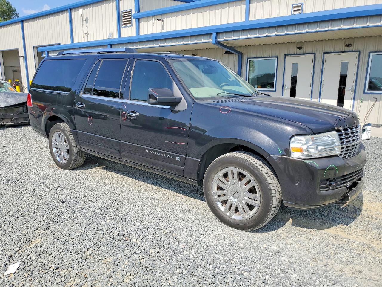 2010 Lincoln Navigator L Black vin: 5LMJJ3J52AEJ06637