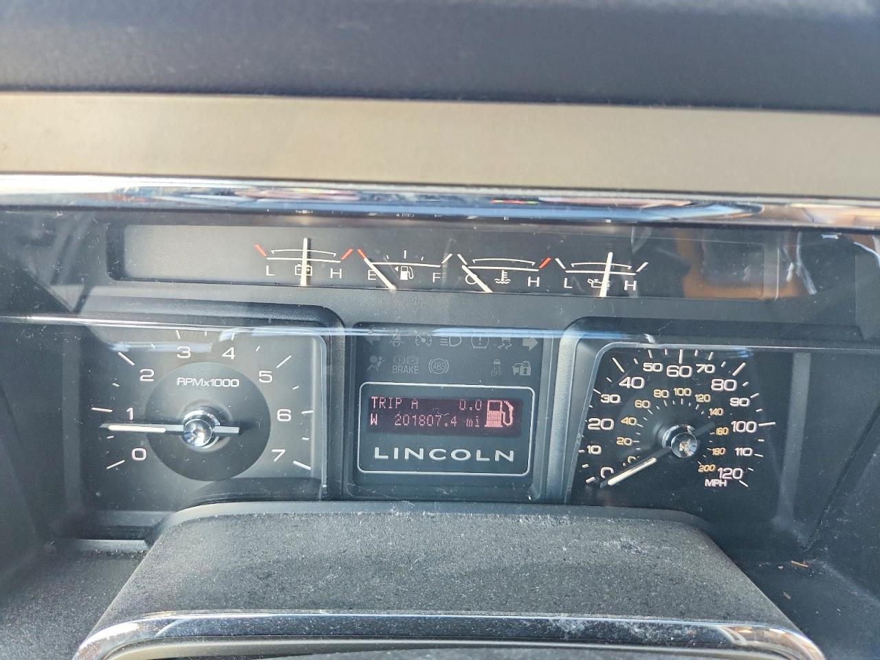 2012 Lincoln Navigator L Charcoal vin: 5LMJJ3J52CEL06842