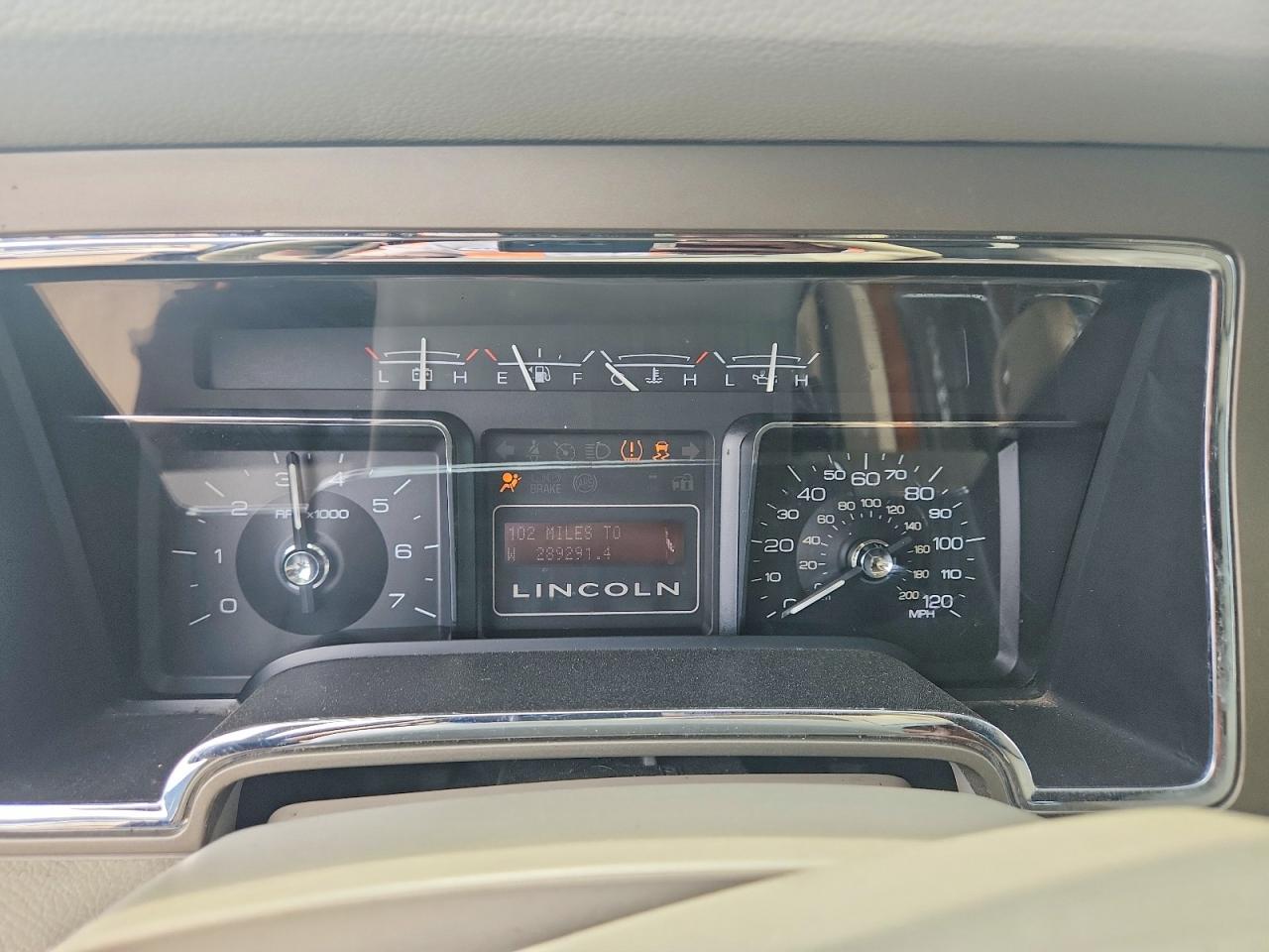 2012 Lincoln Navigator L Blue vin: 5LMJJ3J53CEL01651