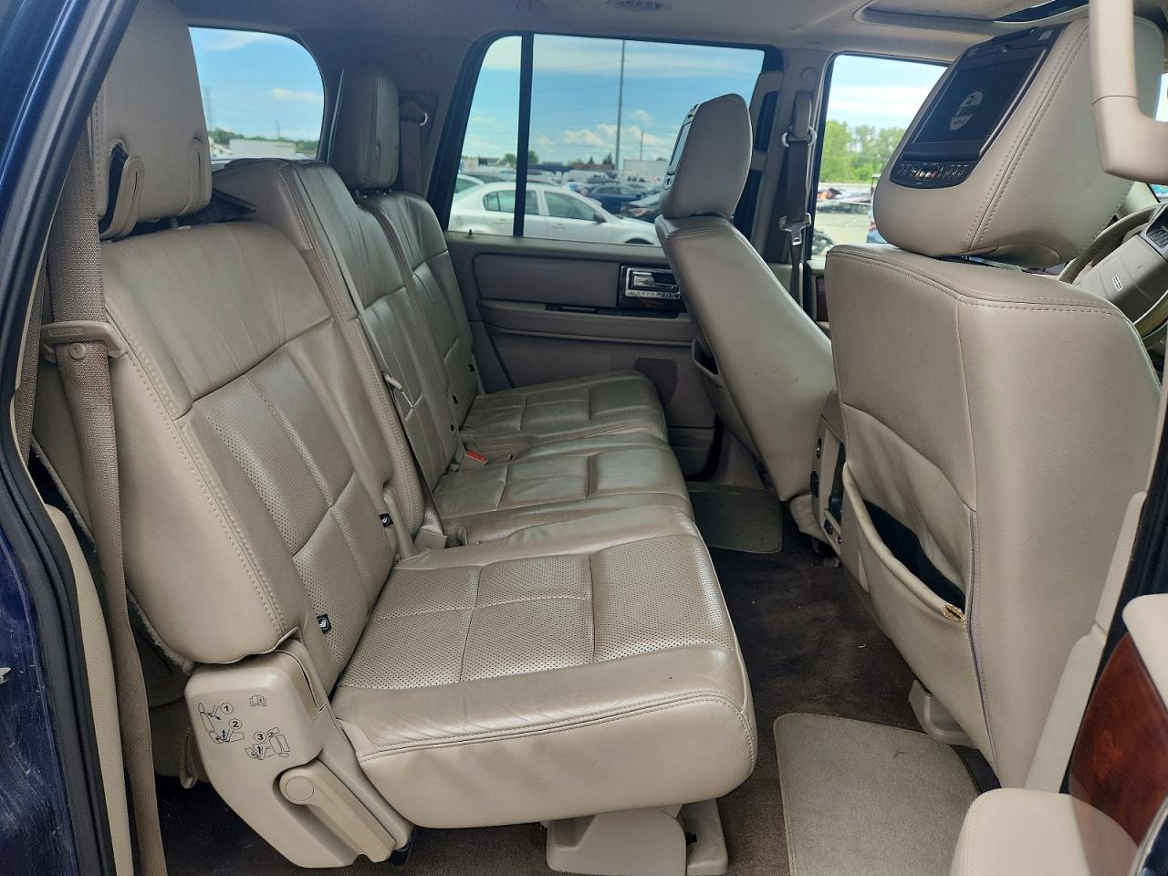 2012 Lincoln Navigator L Blue vin: 5LMJJ3J53CEL01651