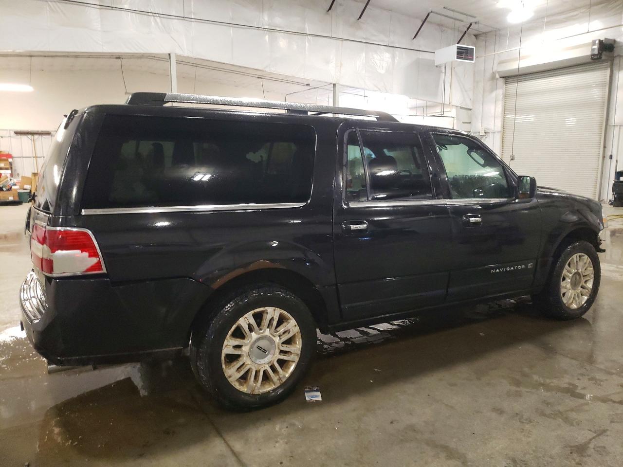 2013 Lincoln Navigator L Black vin: 5LMJJ3J54DEL06732