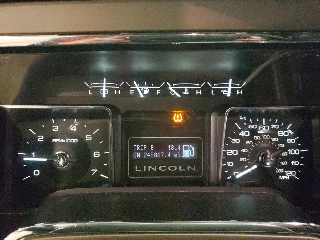 2013 Lincoln Navigator L Black vin: 5LMJJ3J54DEL06732