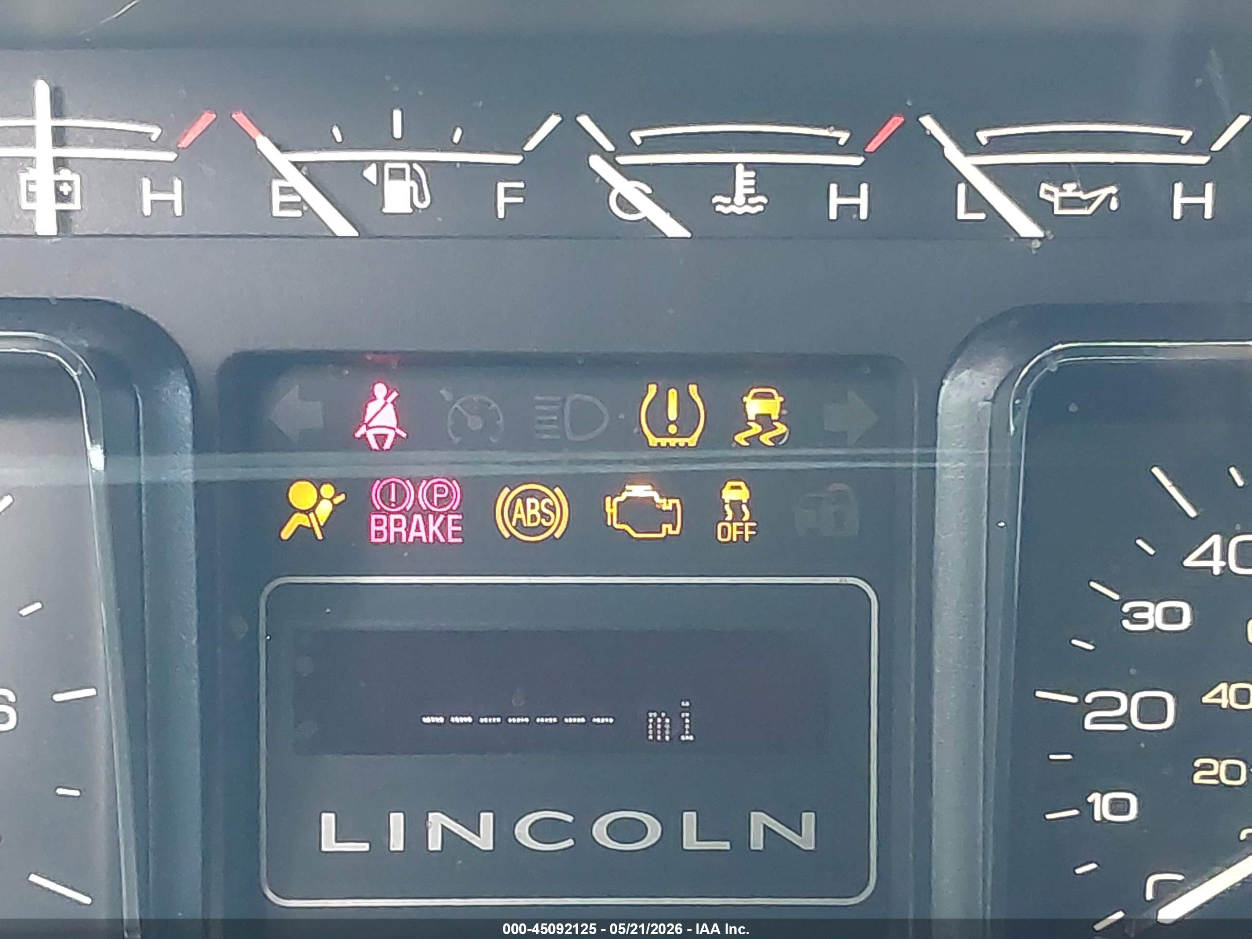 2013 Lincoln Navigator L   Gray vin: 5LMJJ3J56DEL07834