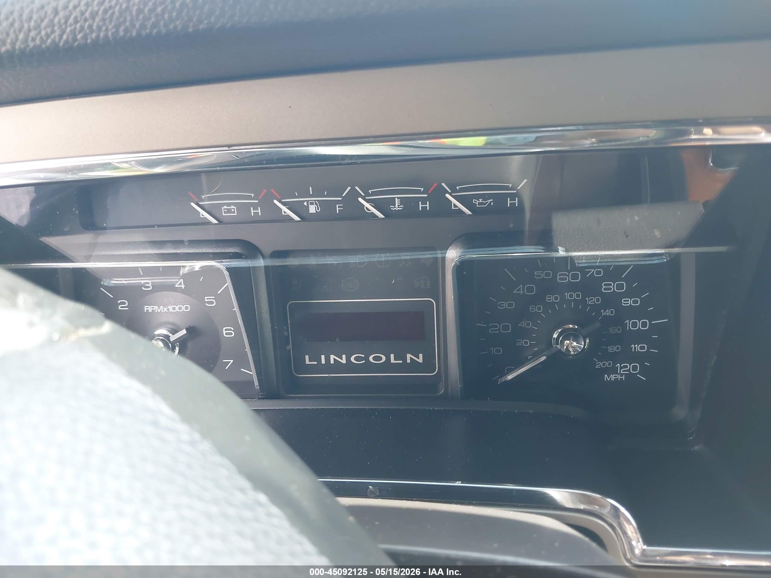 2013 Lincoln Navigator L   Gray vin: 5LMJJ3J56DEL07834