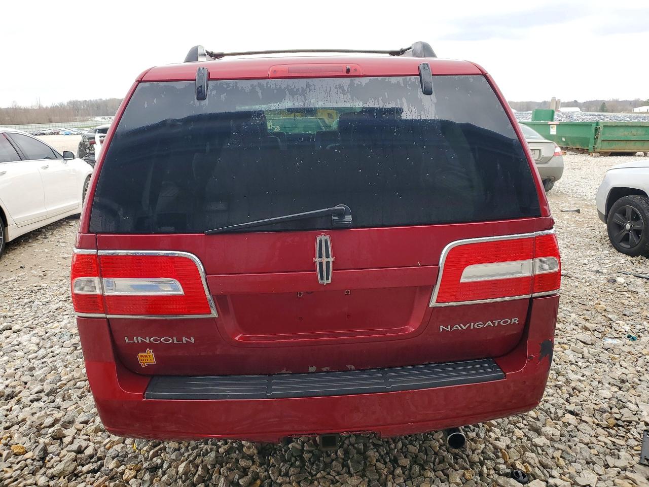 2013 Lincoln Navigator L Red vin: 5LMJJ3J56DEL07851