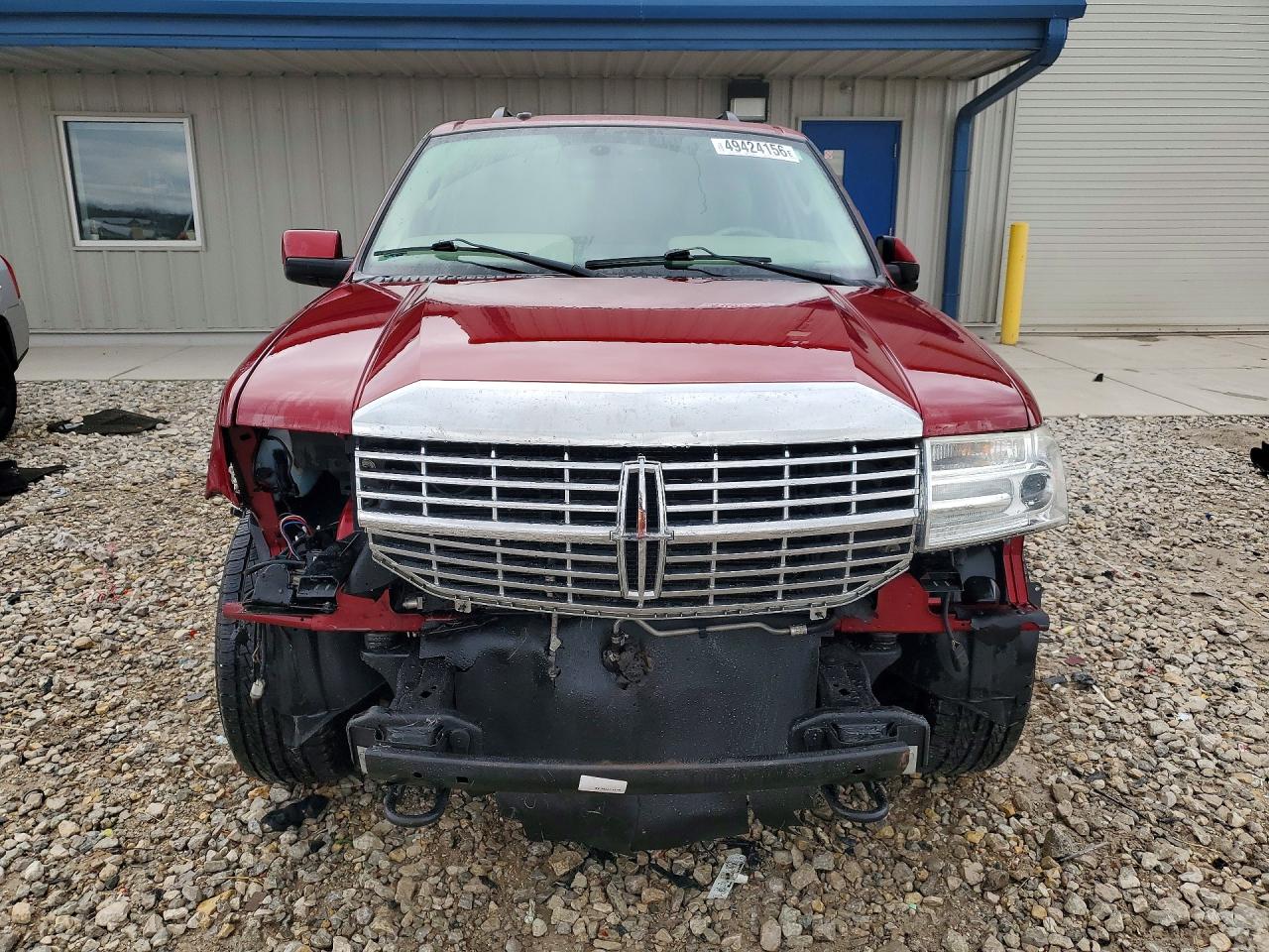 2013 Lincoln Navigator L Red vin: 5LMJJ3J56DEL07851