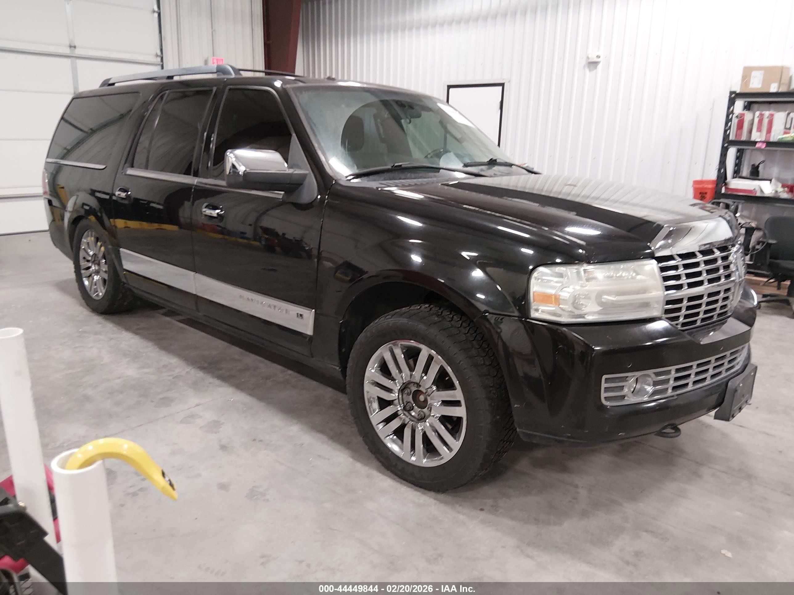 2010 Lincoln Navigator L   Black vin: 5LMJJ3J57AEJ07458