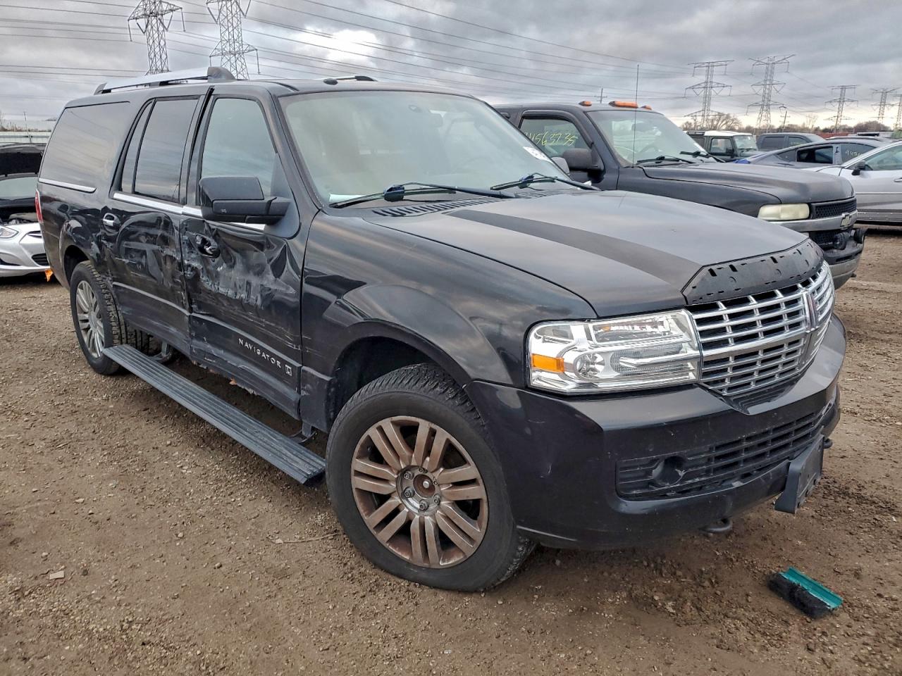 2010 Lincoln Navigator L Black vin: 5LMJJ3J5XAEJ11178