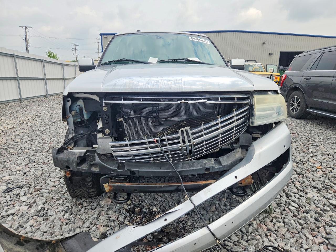 2014 Lincoln Navigator L Silver vin: 5LMJJ3J5XEEL03030
