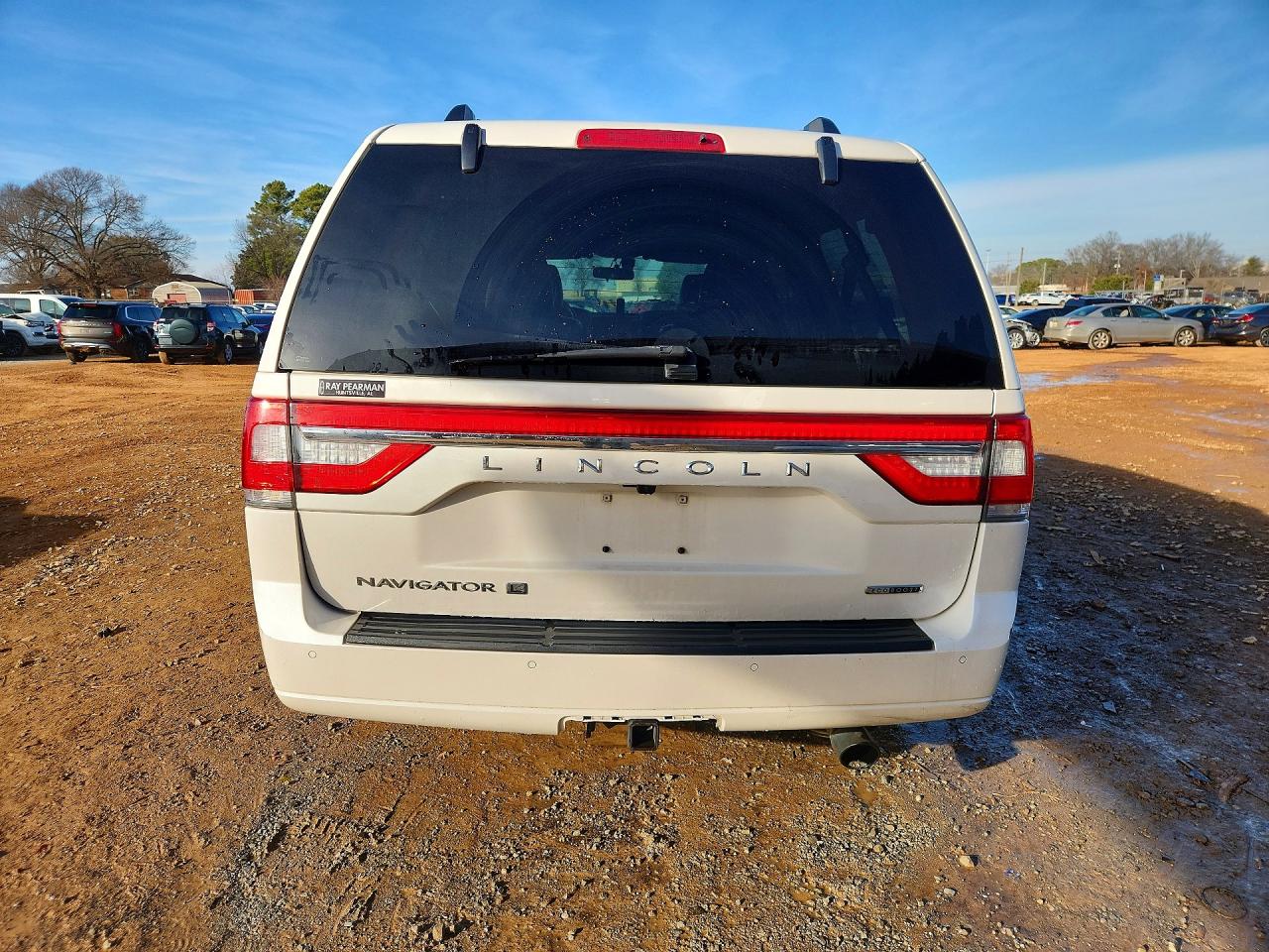 2015 Lincoln Navigator L Белый vin: 5LMJJ3JT0FEJ00910