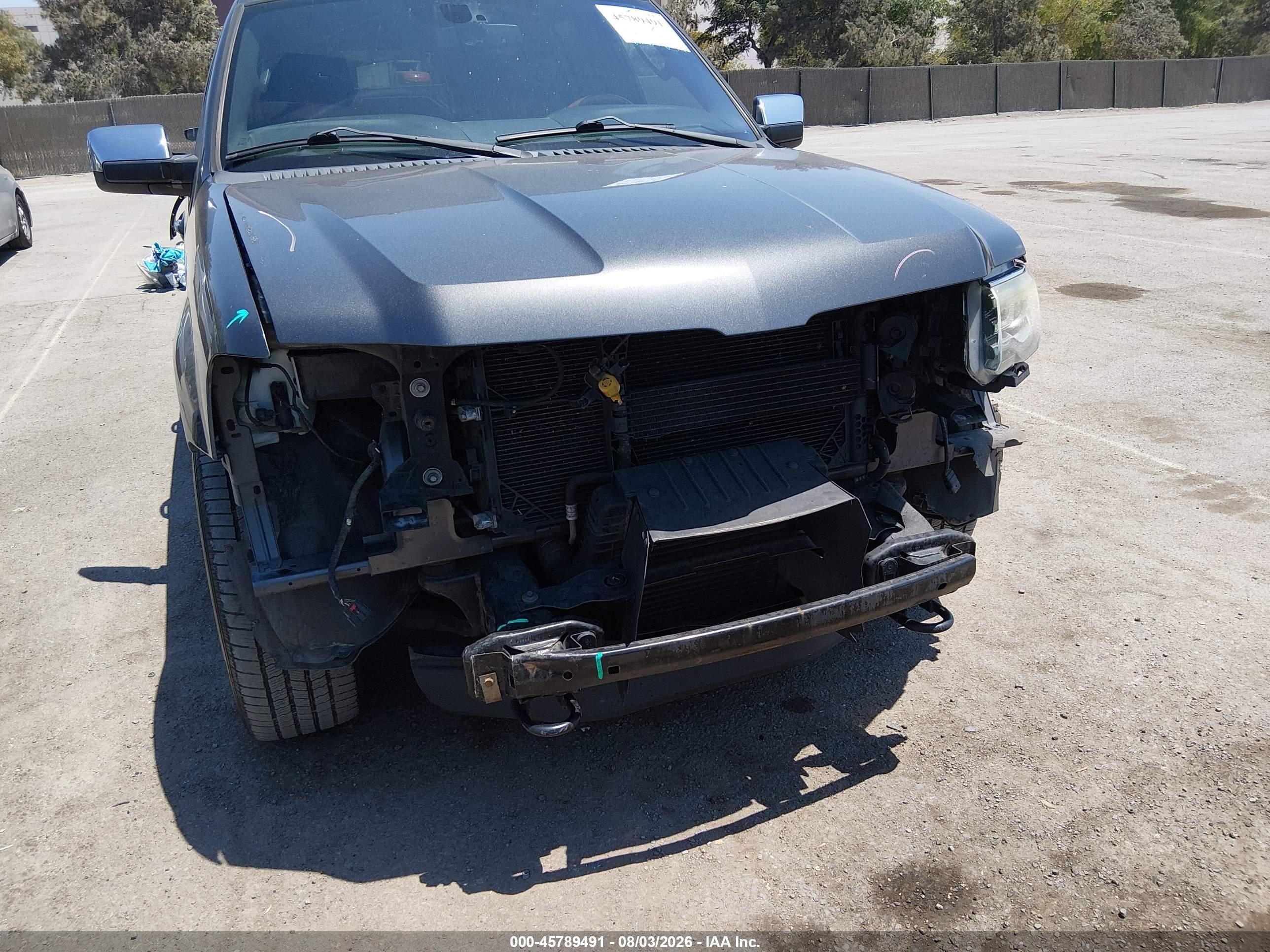 2015 Lincoln Navigator L   Gray vin: 5LMJJ3JT0FEJ03175