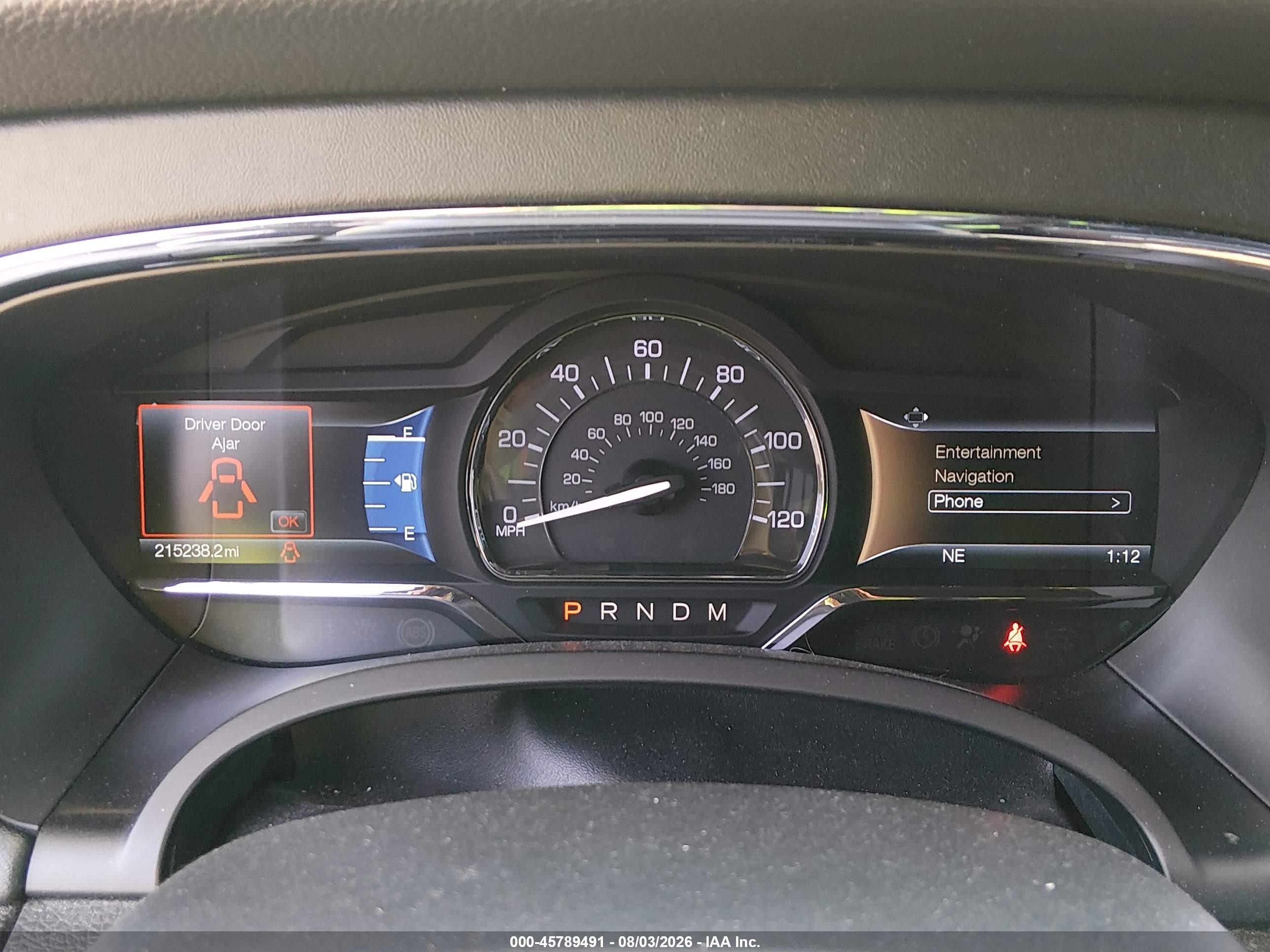 2015 Lincoln Navigator L   Gray vin: 5LMJJ3JT0FEJ03175