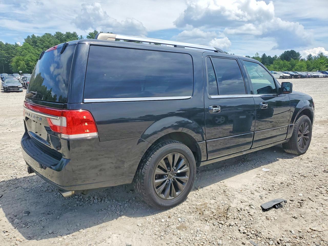 2015 Lincoln Navigator L Black vin: 5LMJJ3JT0FEJ12152